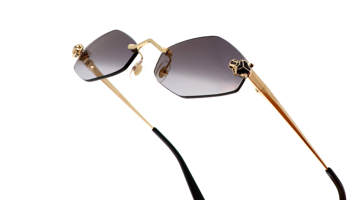 Lunettes de soleil monture surdimensionnée luxe 3764